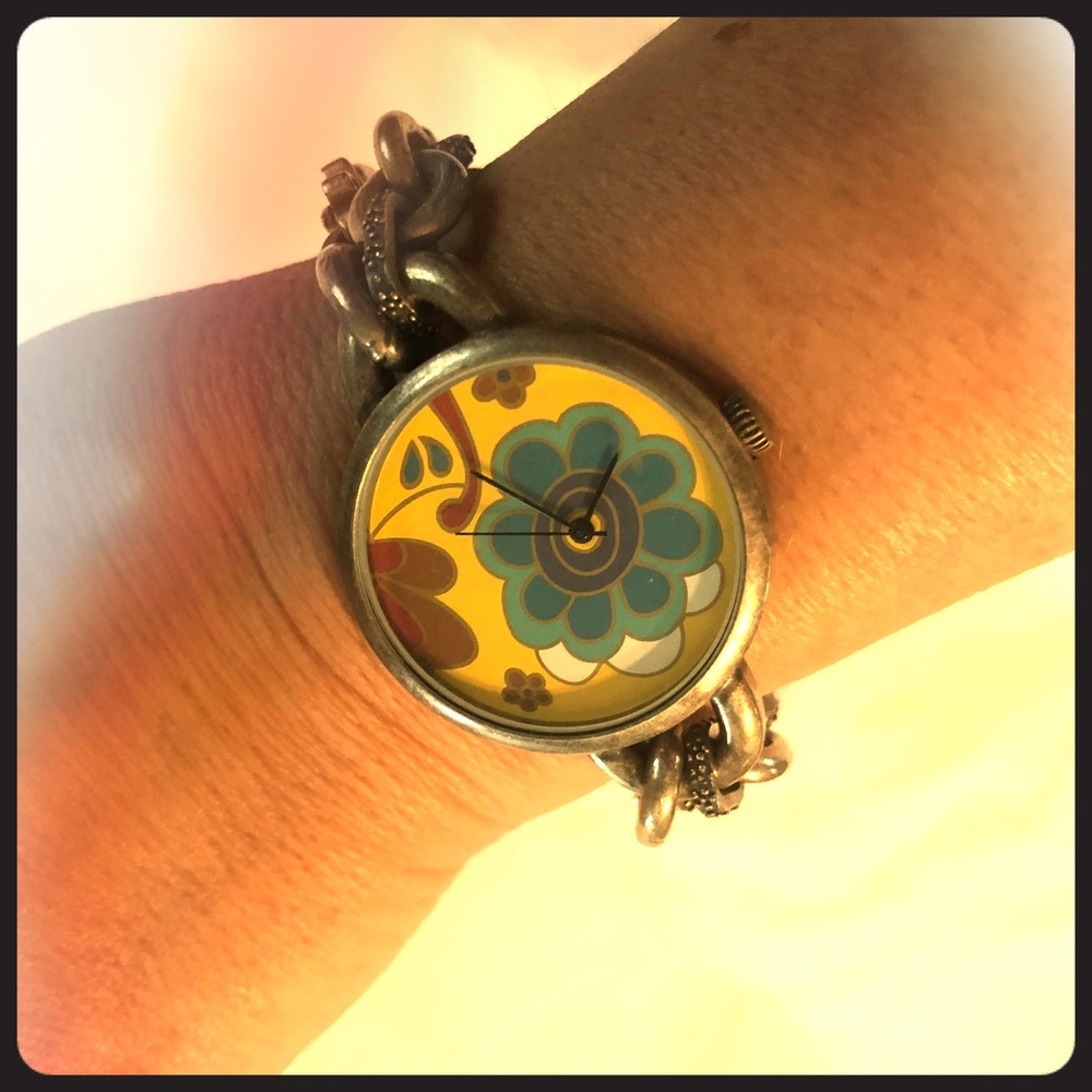 Lucky Brand Flower Faced Watch